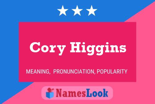 Poster del nome Cory Higgins