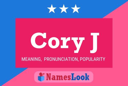 Poster del nome Cory J