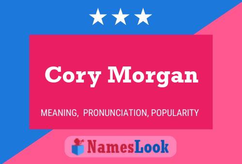 Poster del nome Cory Morgan