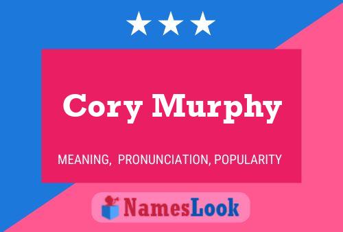 Poster del nome Cory Murphy