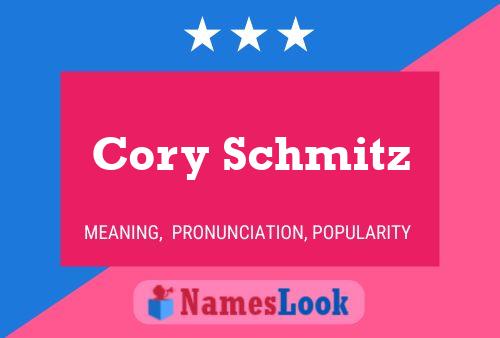 Poster del nome Cory Schmitz