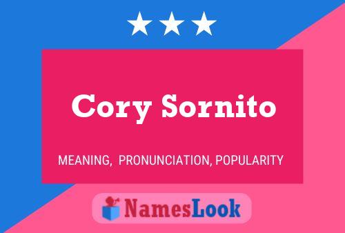 Poster del nome Cory Sornito