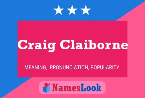 Poster del nome Craig Claiborne