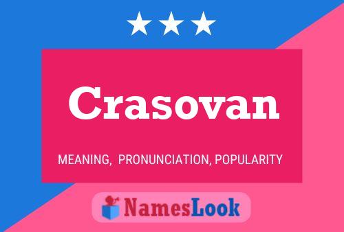 Poster del nome Crasovan