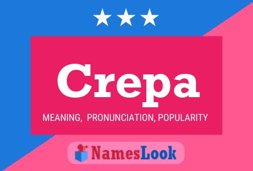 Poster del nome Crepa