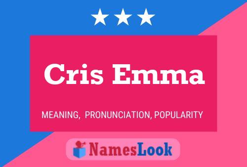 Poster del nome Cris Emma