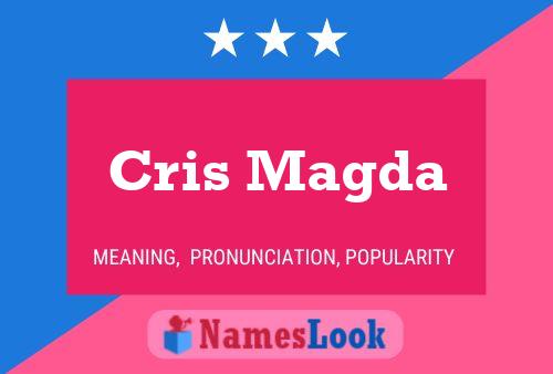 Poster del nome Cris Magda