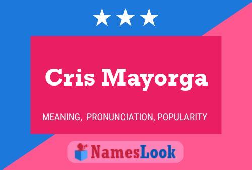 Poster del nome Cris Mayorga