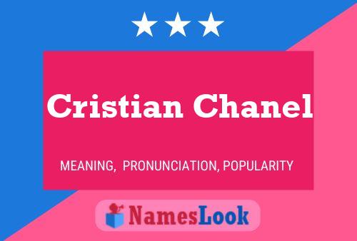 Poster del nome Cristian Chanel