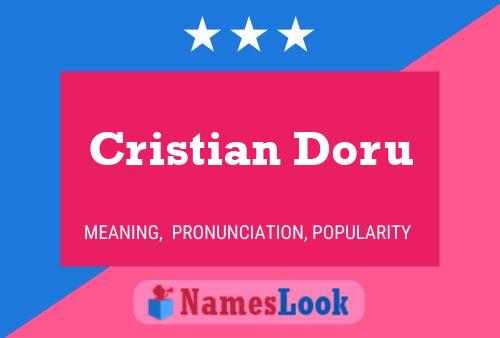 Poster del nome Cristian Doru