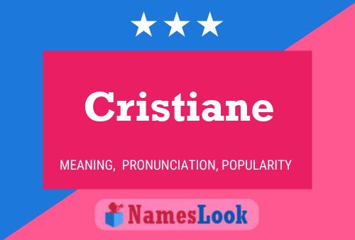 Poster del nome Cristiane