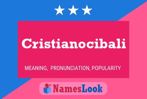 Poster del nome Cristianocibali