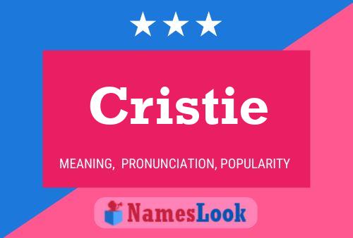 Poster del nome Cristie