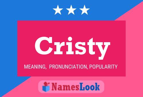 Poster del nome Cristy