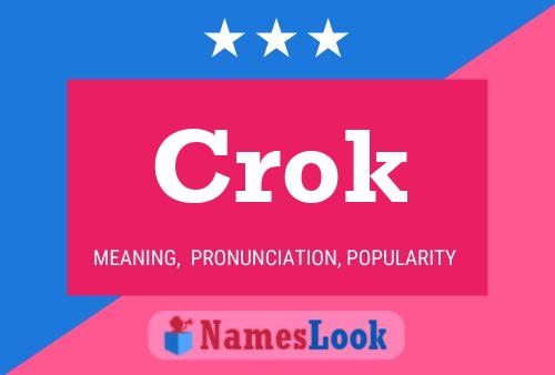 Poster del nome Crok