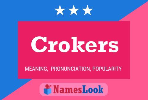 Poster del nome Crokers