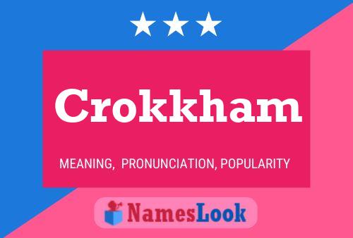 Poster del nome Crokkham