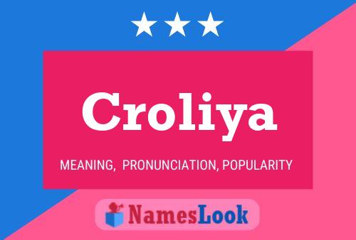 Poster del nome Croliya