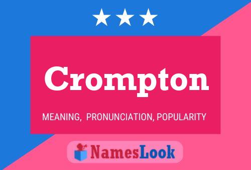 Poster del nome Crompton