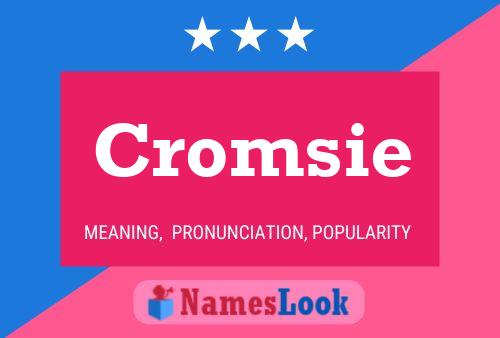 Poster del nome Cromsie