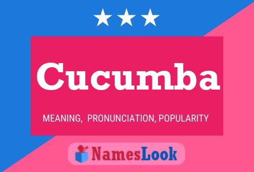 Poster del nome Cucumba