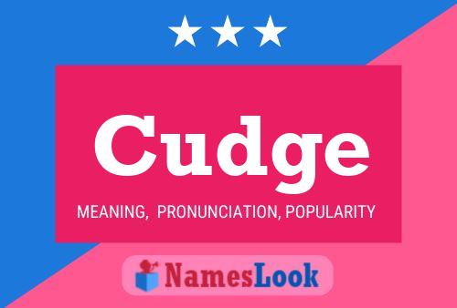 Poster del nome Cudge