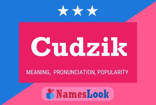 Poster del nome Cudzik