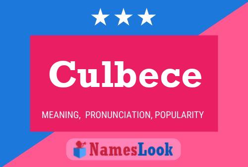 Poster del nome Culbece