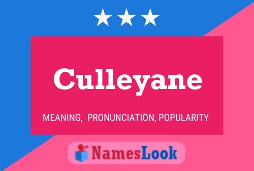 Poster del nome Culleyane