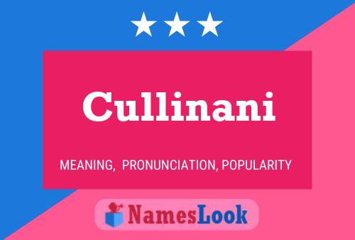 Poster del nome Cullinani