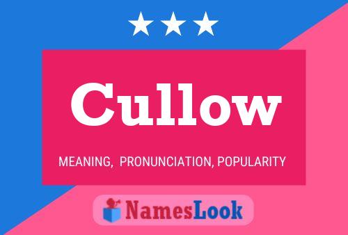 Poster del nome Cullow