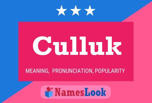 Poster del nome Culluk