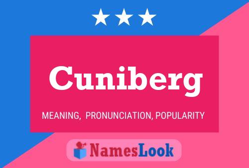 Poster del nome Cuniberg