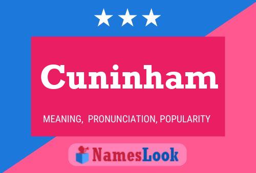 Poster del nome Cuninham