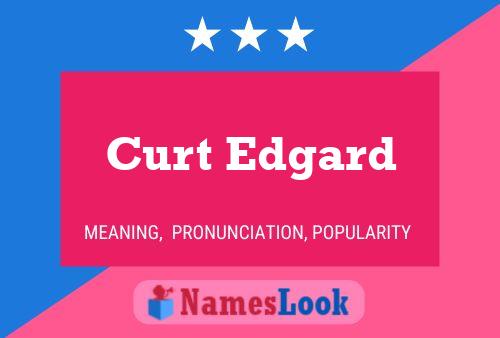 Poster del nome Curt Edgard