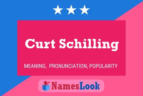 Poster del nome Curt Schilling