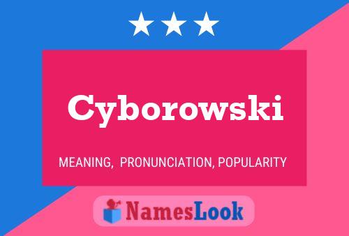 Poster del nome Cyborowski