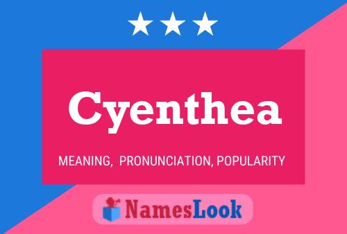 Poster del nome Cyenthea