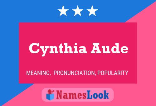 Poster del nome Cynthia Aude