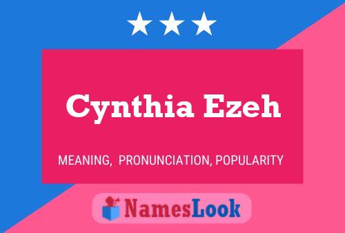 Poster del nome Cynthia Ezeh