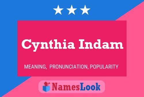 Poster del nome Cynthia Indam