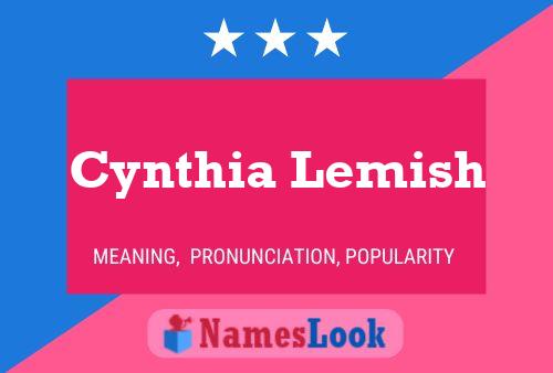 Poster del nome Cynthia Lemish