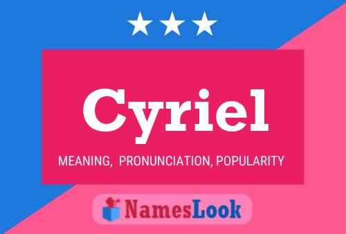 Poster del nome Cyriel