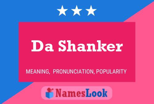 Poster del nome Da Shanker