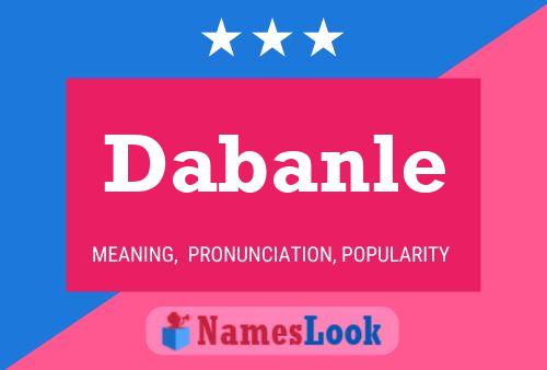 Poster del nome Dabanle