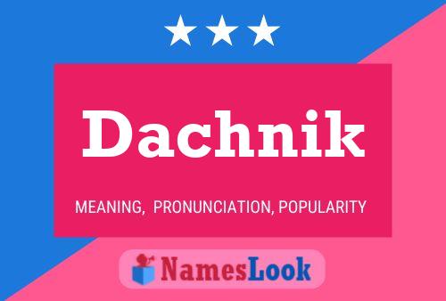 Poster del nome Dachnik