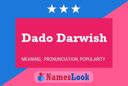 Poster del nome Dado Darwish