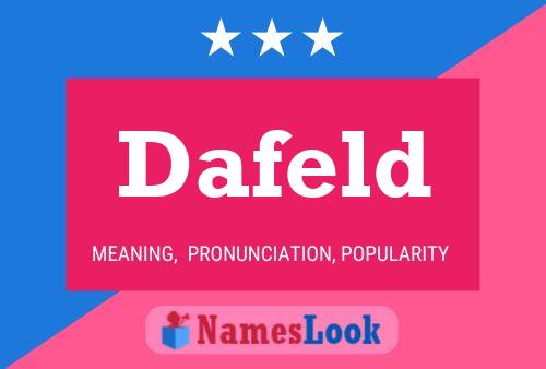 Poster del nome Dafeld