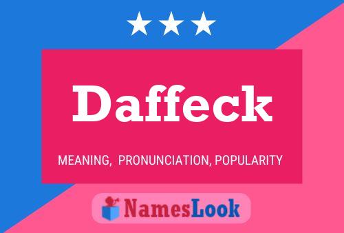 Poster del nome Daffeck