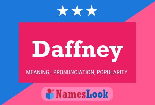 Poster del nome Daffney